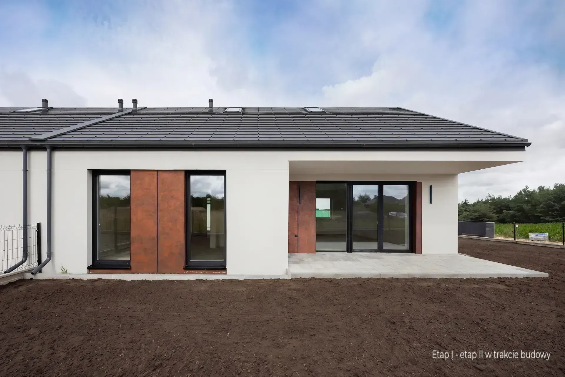 ETAP 2 | 90 m² + poddasze 40 m² | Duży ogródek 6