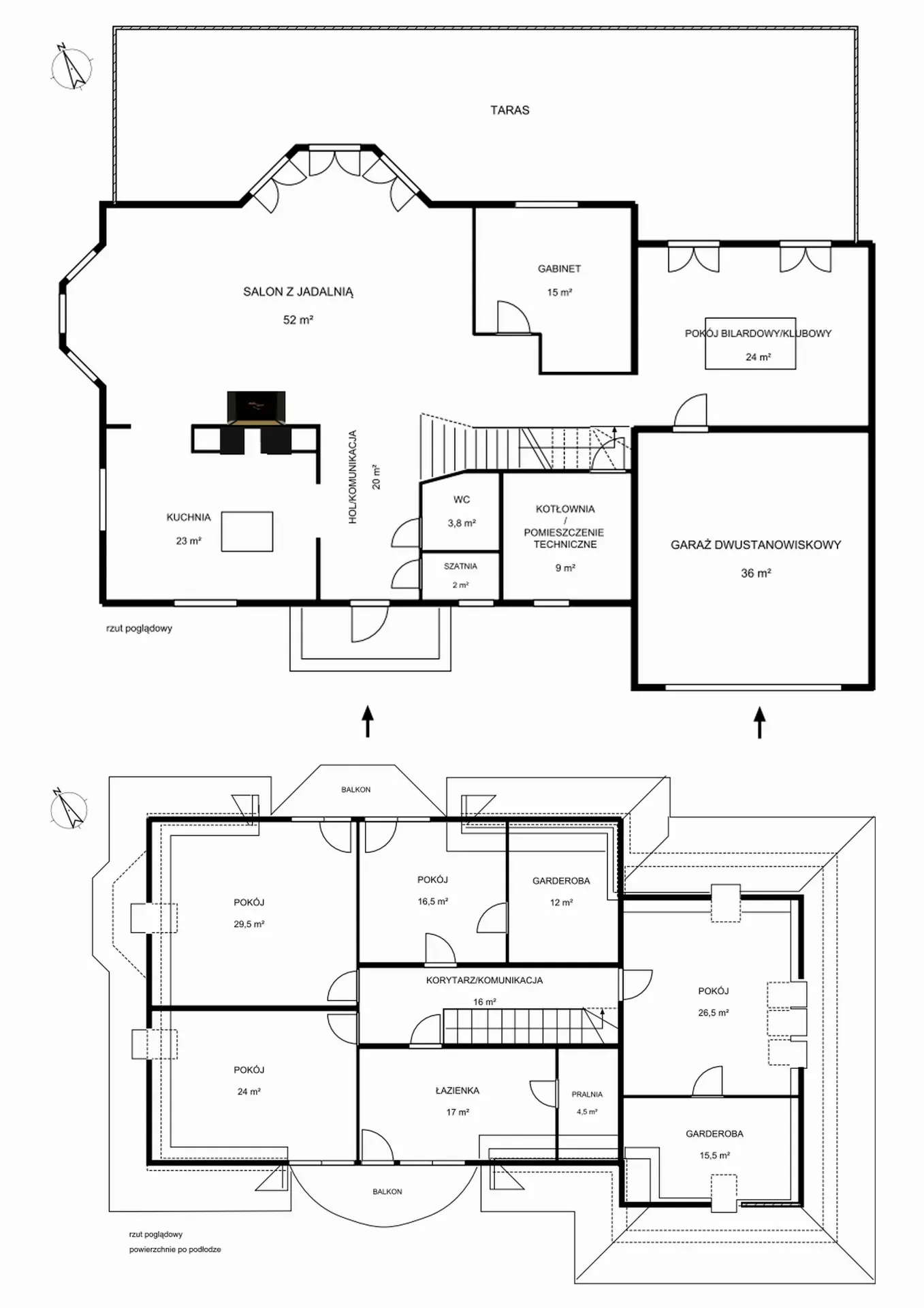 Willa przy lesie | 300 m² | Działka 1554 m² 20